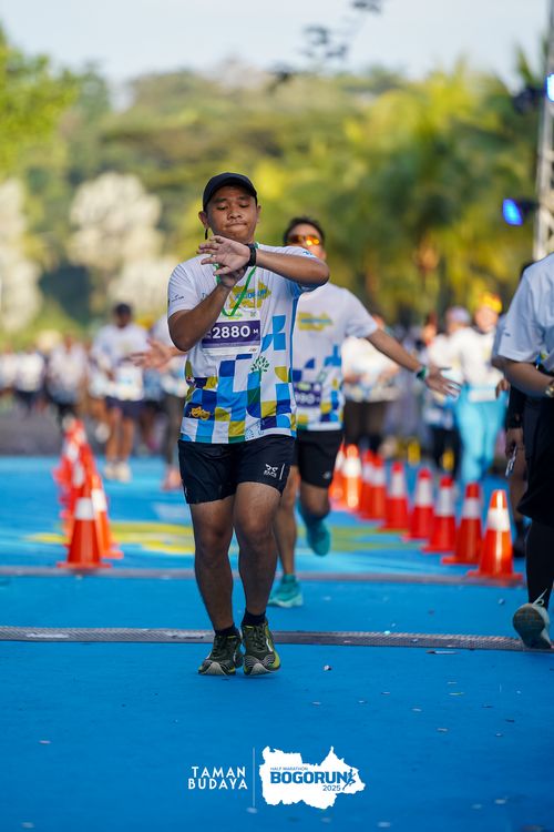 Race photo from Taman Budaya x BOGORUN 2025