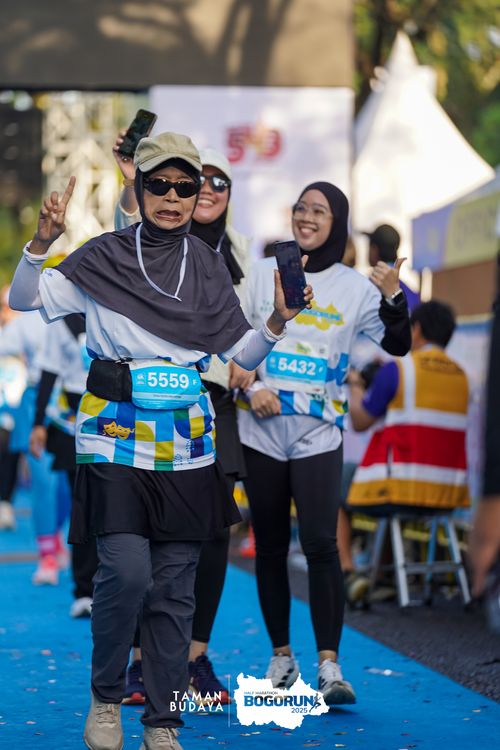 Race photo from Taman Budaya x BOGORUN 2025