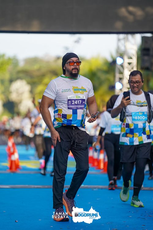 Race photo from Taman Budaya x BOGORUN 2025