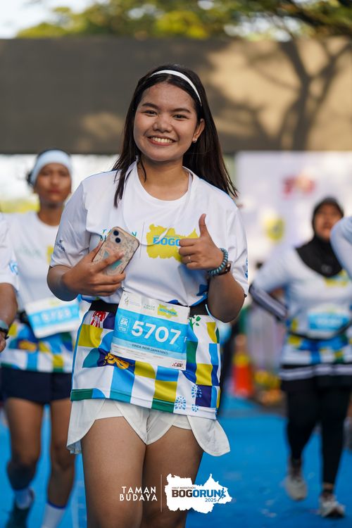 Race photo from Taman Budaya x BOGORUN 2025