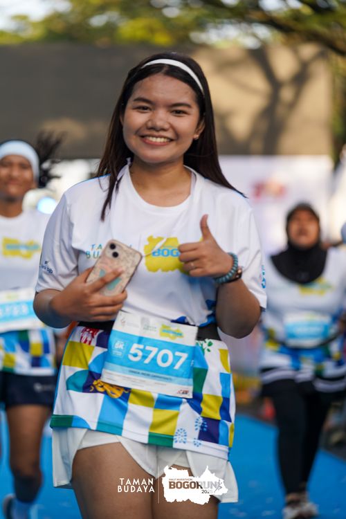 Race photo from Taman Budaya x BOGORUN 2025