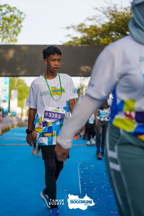 Race photo from Taman Budaya x BOGORUN 2025
