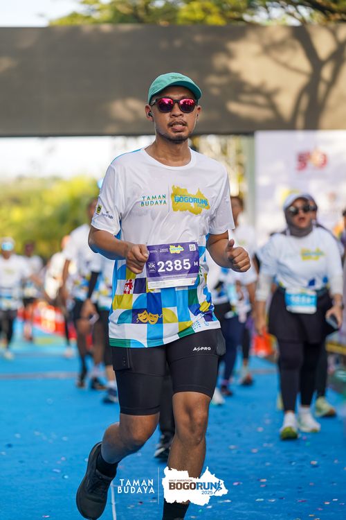 Race photo from Taman Budaya x BOGORUN 2025