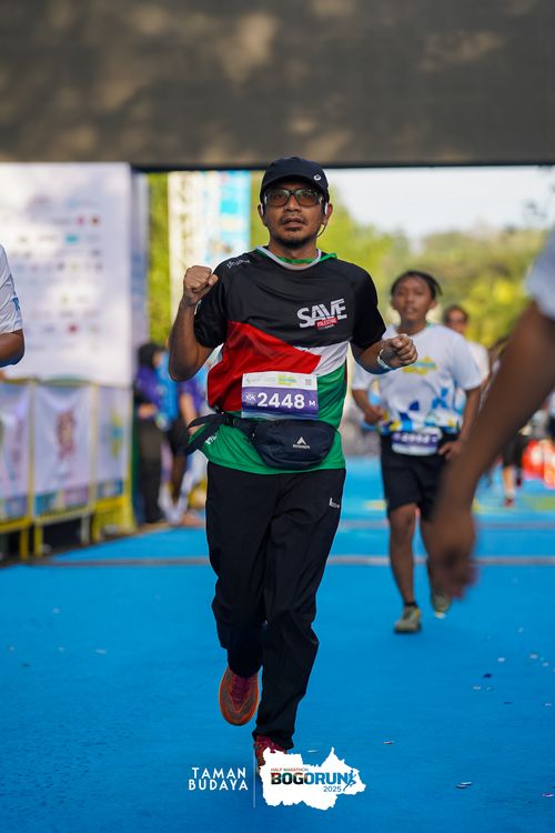 Race photo from Taman Budaya x BOGORUN 2025