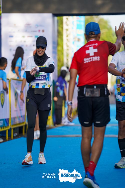 Race photo from Taman Budaya x BOGORUN 2025