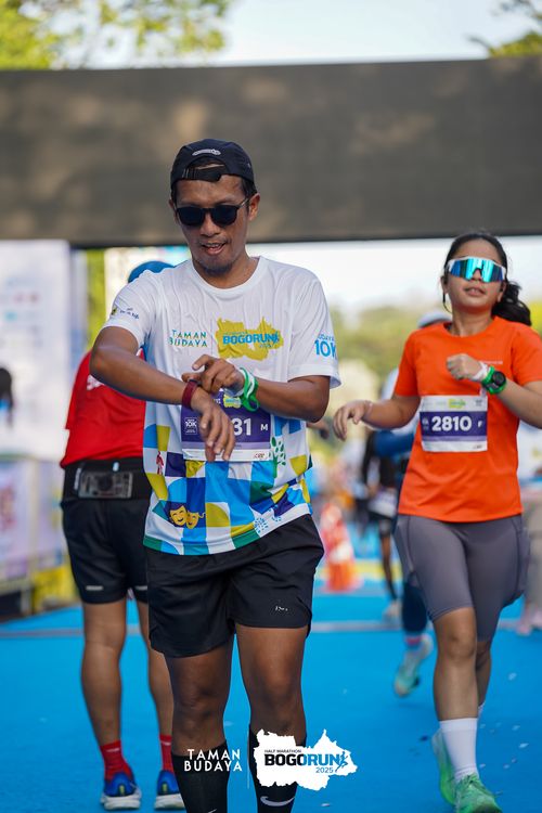 Race photo from Taman Budaya x BOGORUN 2025