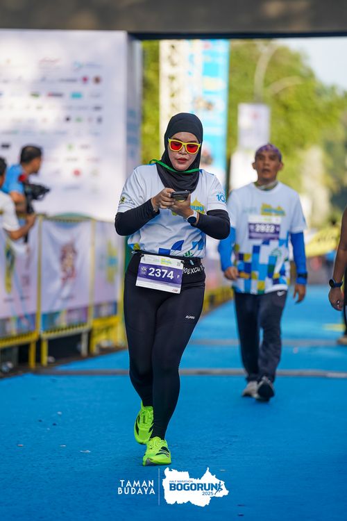 Race photo from Taman Budaya x BOGORUN 2025