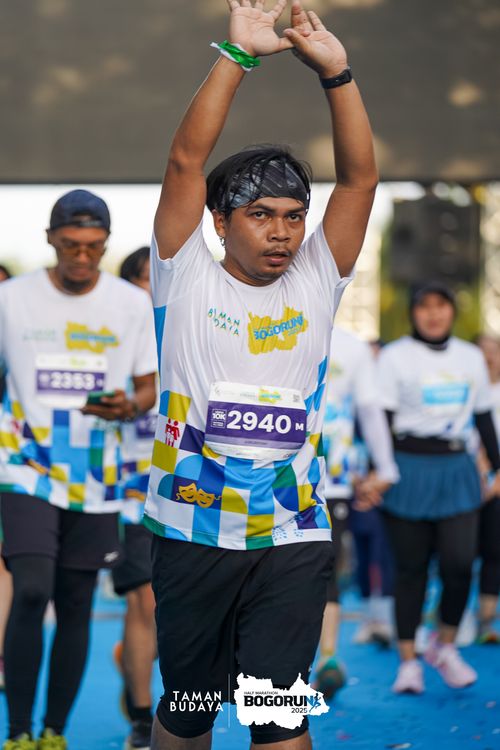 Race photo from Taman Budaya x BOGORUN 2025