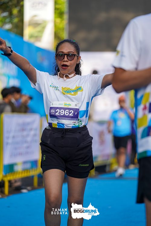 Race photo from Taman Budaya x BOGORUN 2025