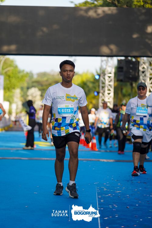 Race photo from Taman Budaya x BOGORUN 2025
