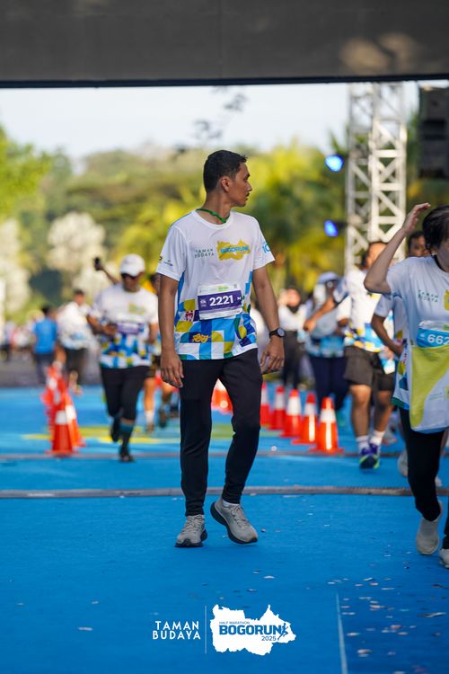 Race photo from Taman Budaya x BOGORUN 2025