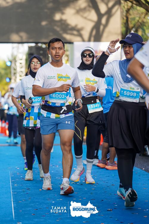 Race photo from Taman Budaya x BOGORUN 2025