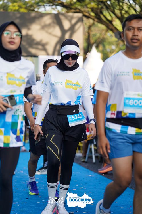 Race photo from Taman Budaya x BOGORUN 2025