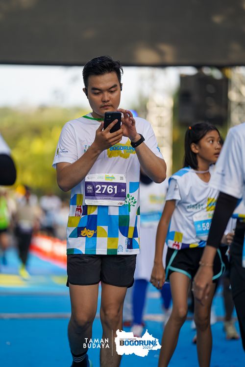 Race photo from Taman Budaya x BOGORUN 2025