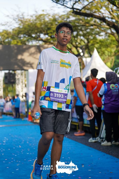 Race photo from Taman Budaya x BOGORUN 2025