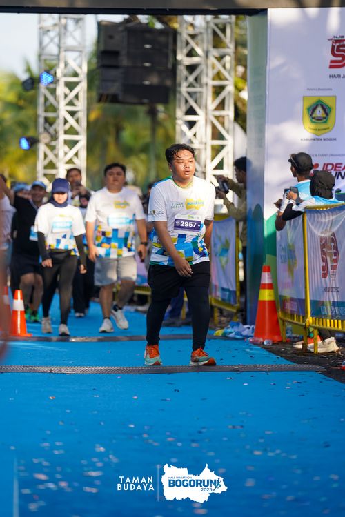 Race photo from Taman Budaya x BOGORUN 2025