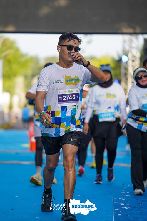 Race photo from Taman Budaya x BOGORUN 2025