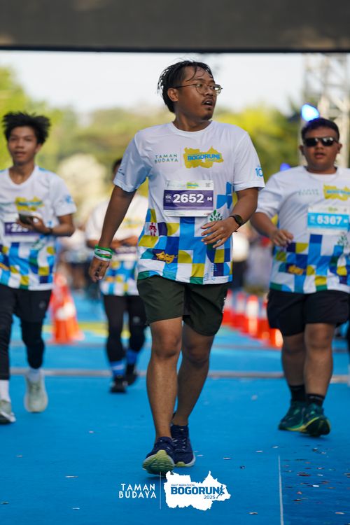Race photo from Taman Budaya x BOGORUN 2025