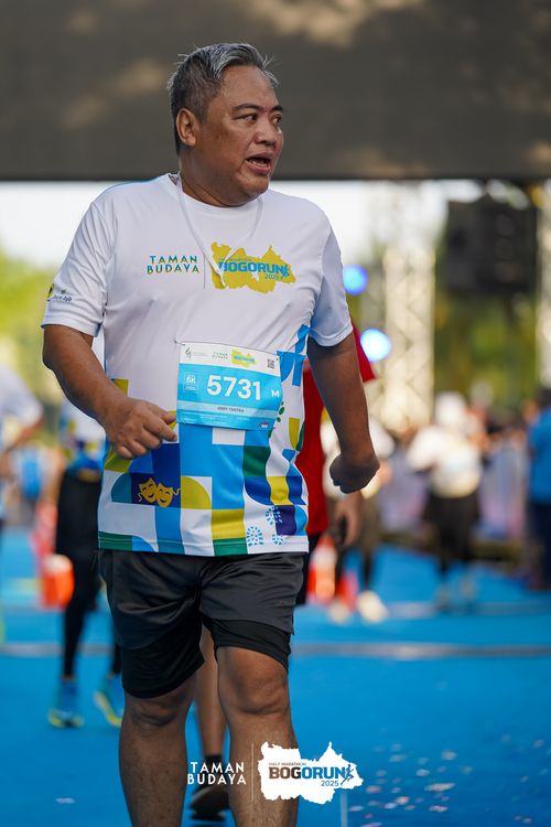 Race photo from Taman Budaya x BOGORUN 2025