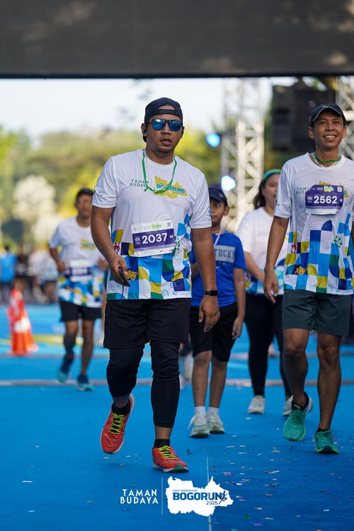 Race photo from Taman Budaya x BOGORUN 2025