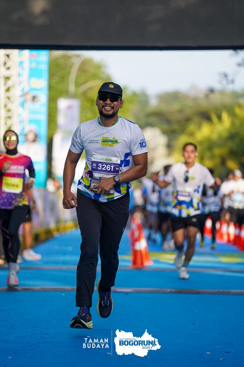 Race photo from Taman Budaya x BOGORUN 2025