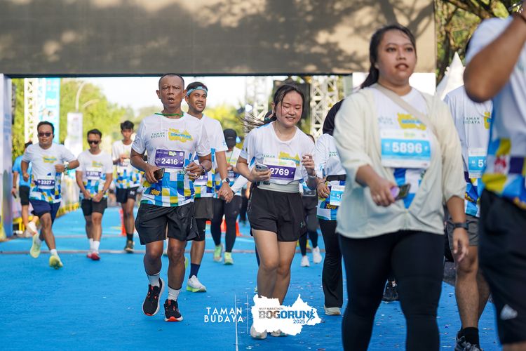 Race photo from Taman Budaya x BOGORUN 2025