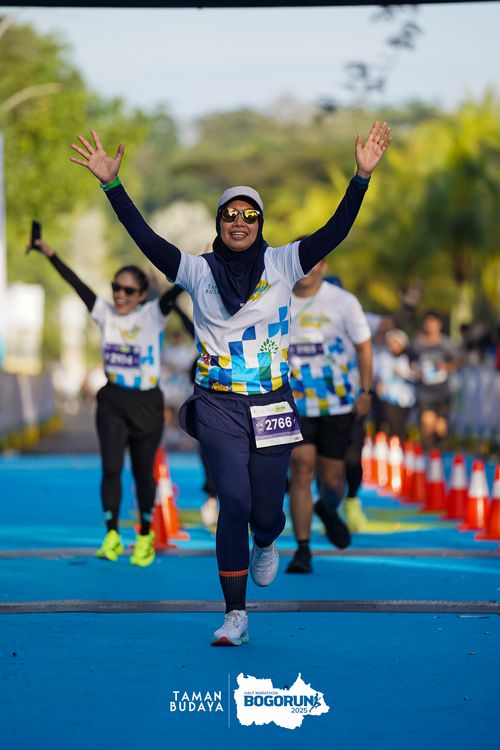 Race photo from Taman Budaya x BOGORUN 2025