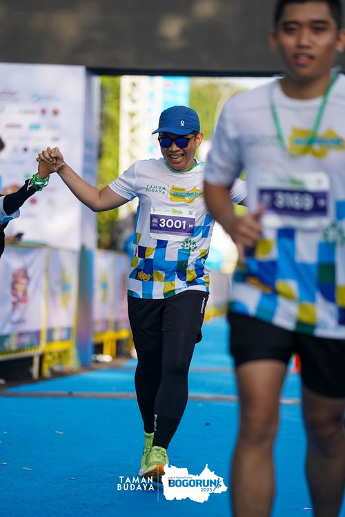 Race photo from Taman Budaya x BOGORUN 2025