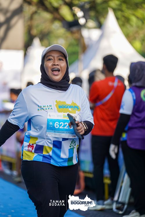 Race photo from Taman Budaya x BOGORUN 2025
