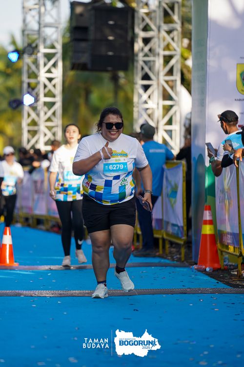 Race photo from Taman Budaya x BOGORUN 2025