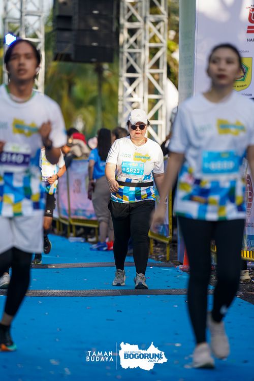 Race photo from Taman Budaya x BOGORUN 2025