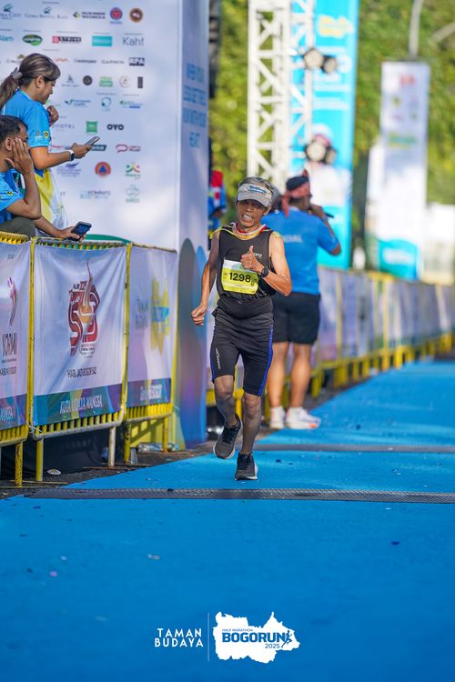 Race photo from Taman Budaya x BOGORUN 2025