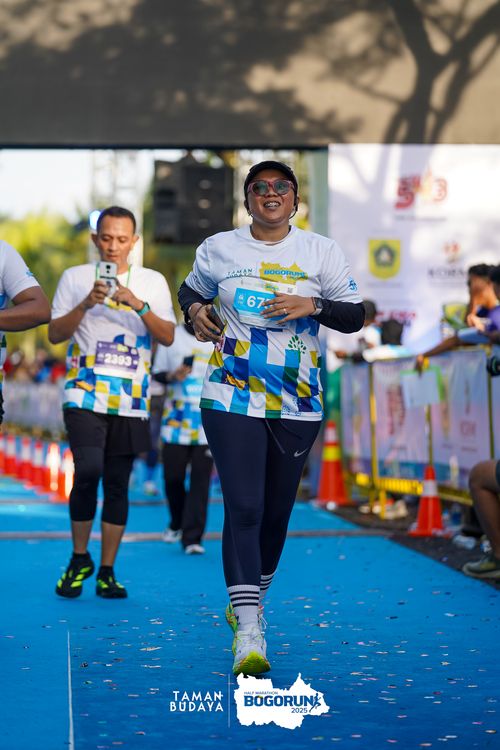 Race photo from Taman Budaya x BOGORUN 2025