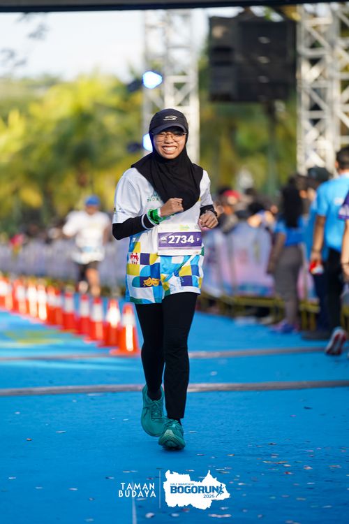 Race photo from Taman Budaya x BOGORUN 2025