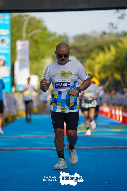 Race photo from Taman Budaya x BOGORUN 2025