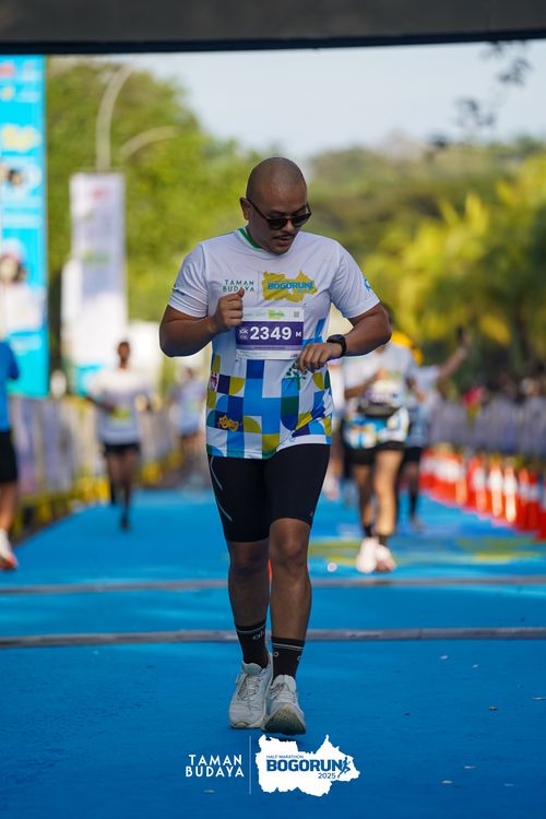 Race photo from Taman Budaya x BOGORUN 2025