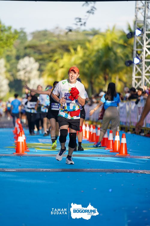 Race photo from Taman Budaya x BOGORUN 2025