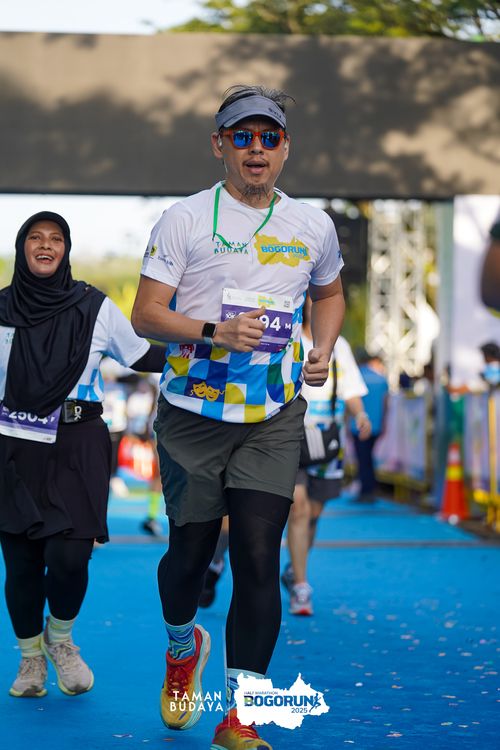 Race photo from Taman Budaya x BOGORUN 2025