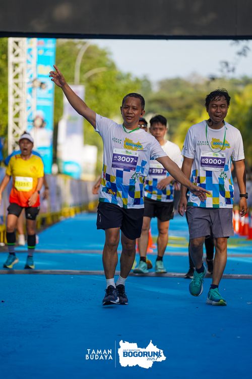 Race photo from Taman Budaya x BOGORUN 2025
