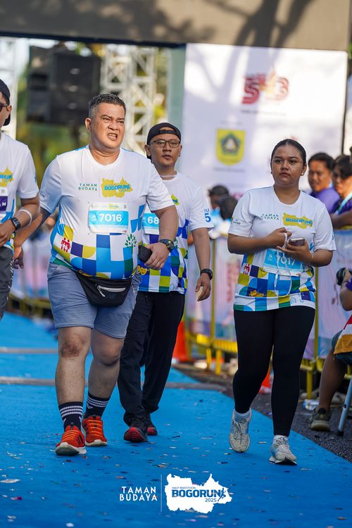 Race photo from Taman Budaya x BOGORUN 2025