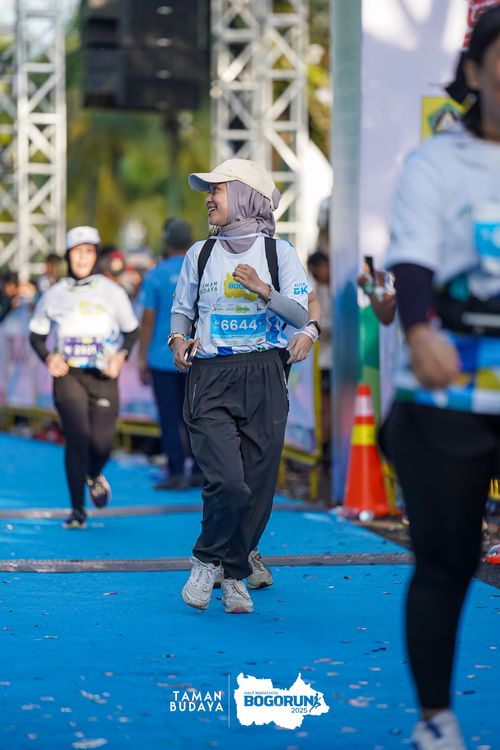 Race photo from Taman Budaya x BOGORUN 2025