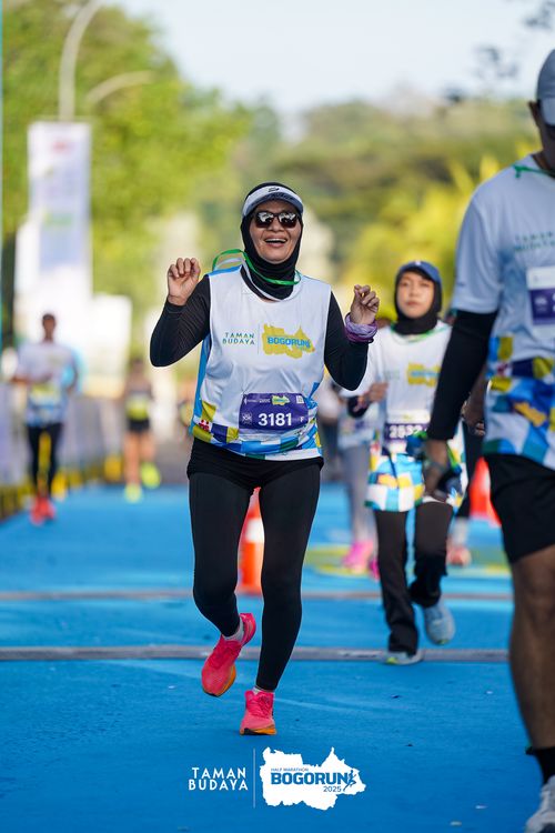 Race photo from Taman Budaya x BOGORUN 2025