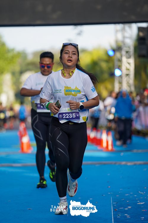 Race photo from Taman Budaya x BOGORUN 2025
