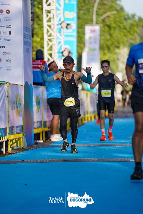 Race photo from Taman Budaya x BOGORUN 2025