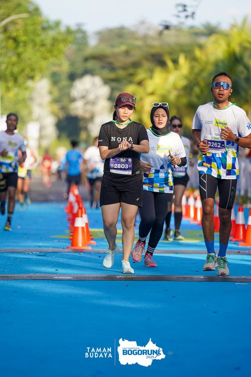 Race photo from Taman Budaya x BOGORUN 2025