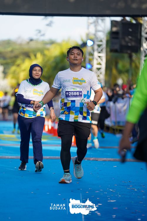 Race photo from Taman Budaya x BOGORUN 2025