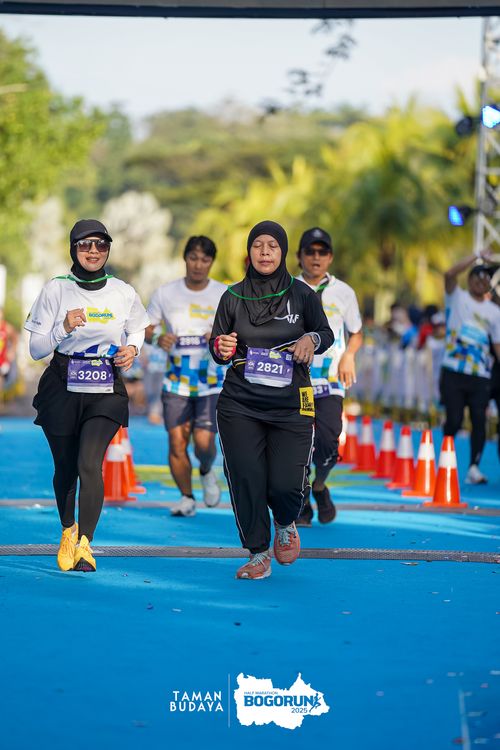Race photo from Taman Budaya x BOGORUN 2025