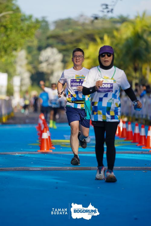 Race photo from Taman Budaya x BOGORUN 2025