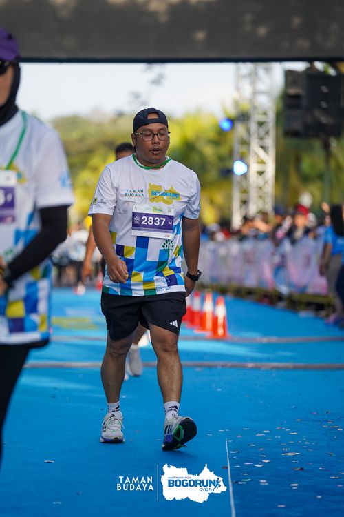 Race photo from Taman Budaya x BOGORUN 2025