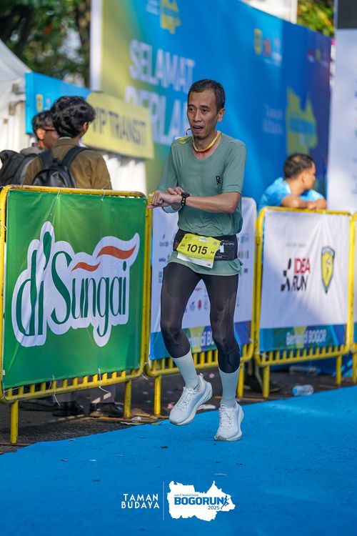 Race photo from Taman Budaya x BOGORUN 2025